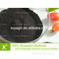Sodium Humate for Aquaculture feed and cattle animal feed as Synergistic agent